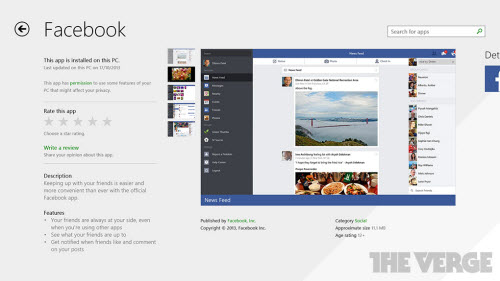 Microsoft tung ứng dụng Facebook dành cho Windows 8/8.1 - 1