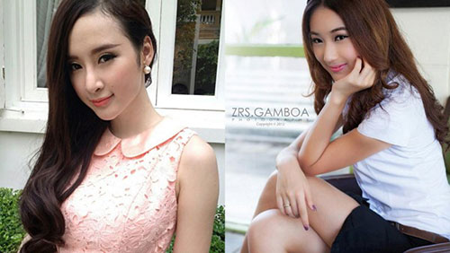 Hot girl Thái xinh đẹp giống Angela Phương Trinh - 1