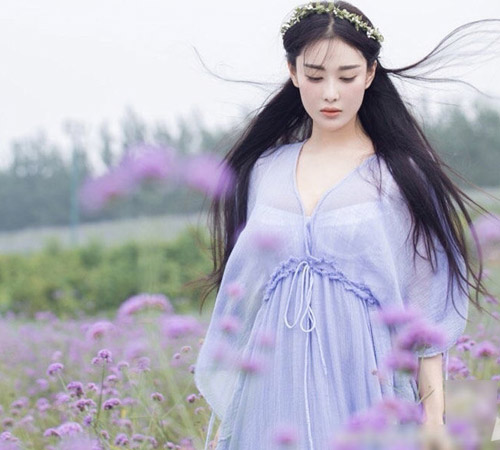 Suối tóc mê hồn của mỹ nhân Hoa - 14