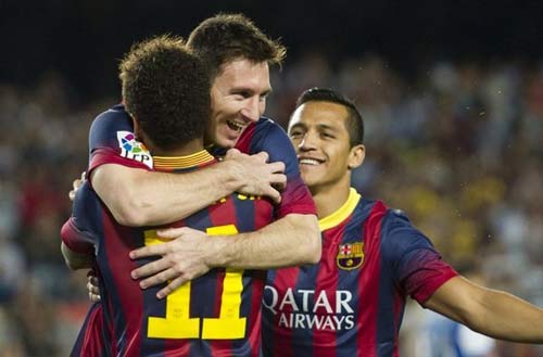 Messi: Tiến đánh Milan, chờ đón Real - 1