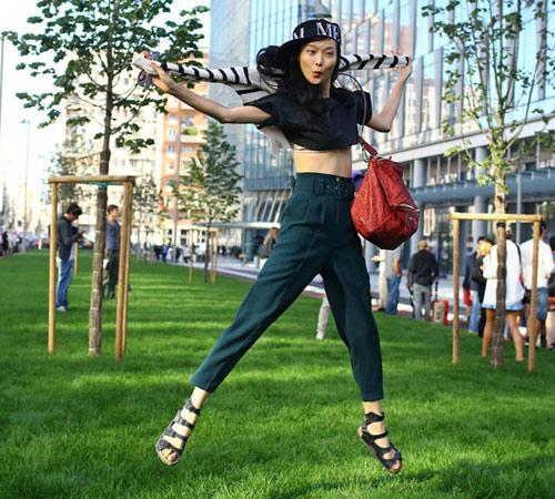 Xinh đẹp độc đáo cùng tín đồ thời trang - 8