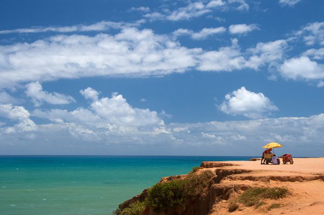 Bãi biển Pipa thuộc Rio Grande do Norte, Brazil.
