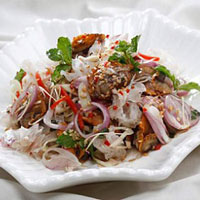 Ẩm thực - Gỏi sò huyết nấm tuyết