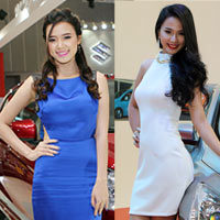 Ô tô - Xe máy - Hút mắt với người mẫu Vietnam Motor Show 2013