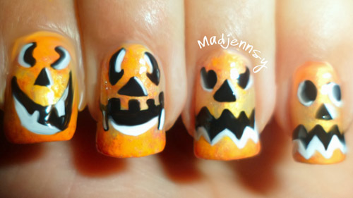 Đi tìm không khí mùa Halloween với nail - 11