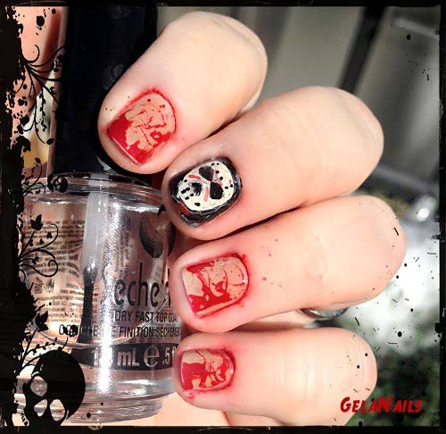 Đi tìm không khí mùa Halloween với nail - 12