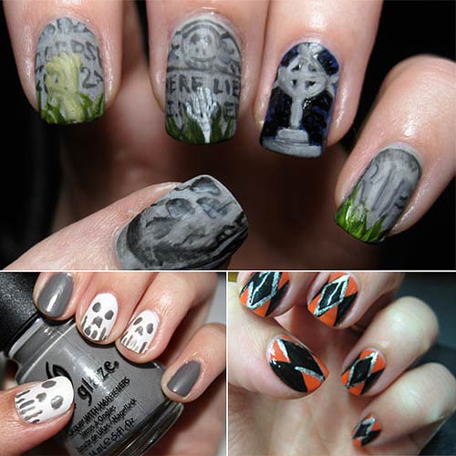 Đi tìm không khí mùa Halloween với nail - 4