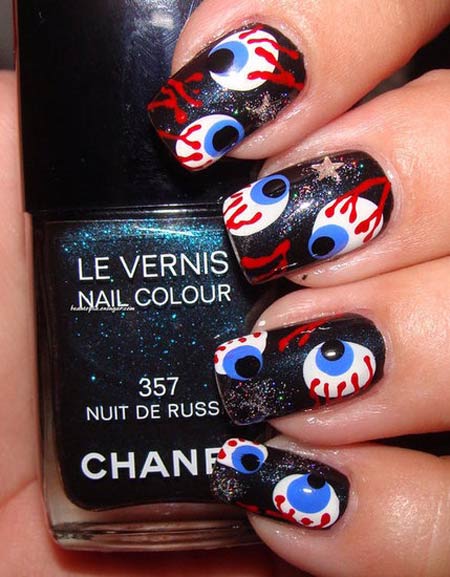 Đi tìm không khí mùa Halloween với nail - 5