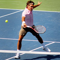 Thể thao - Học tennis qua ti vi: Cú volley