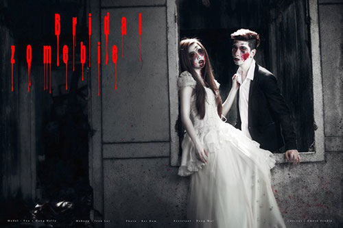 Hot girl tung ảnh ma quái chào Halloween - 4