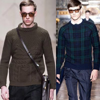 Thời trang công sở - Áo len nam thu đông 2013 có gì mới?