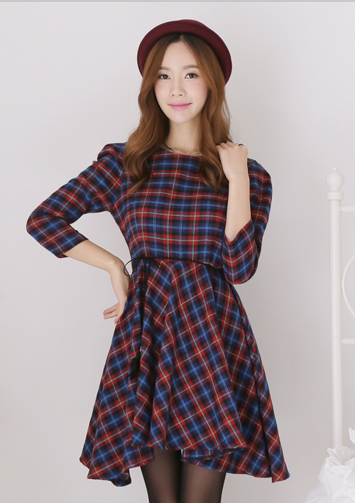 Bí quyết diện váy tới sở mùa thu đông - 3
