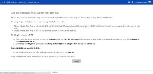 Làm chủ dữ liệu do Windows 8/8.1 đồng bộ lên "mây" - 2