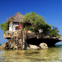 Du lịch - Độc đáo nhà hàng trên đá ở châu Phi