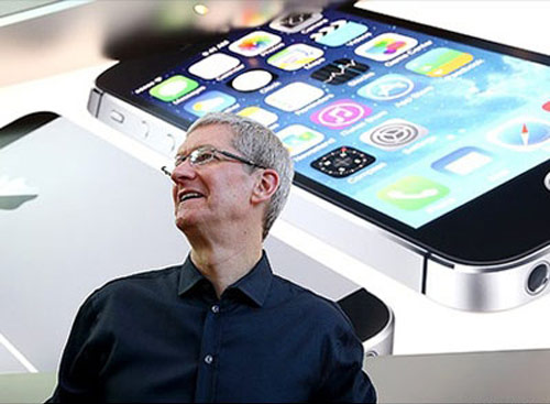 iPhone 5S, 5C giúp Apple bật lên trong quý 4 - 2