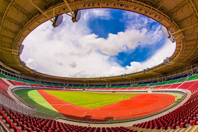 Đa số các trận đấu thuộc môn bóng đá nam sẽ được tổ chức tại SVĐ Quốc gia Myanmar. Một địa điểm thi đấu đẹp như mơ của các cầu thủ.
