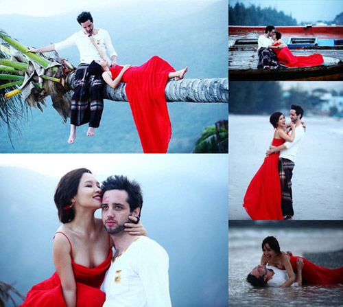 Những bộ ảnh cưới như mơ của sao Việt 2013 - 10