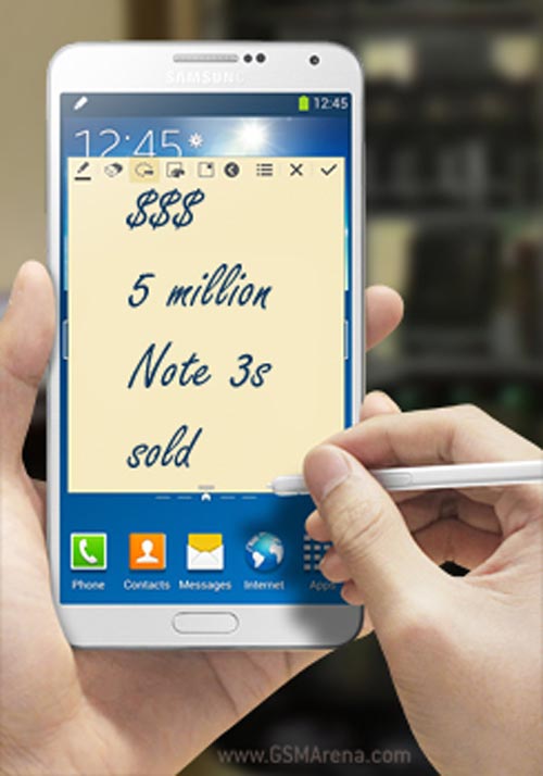 Samsung đạt mốc 5 triệu chiếc Galaxy Note 3 - 1