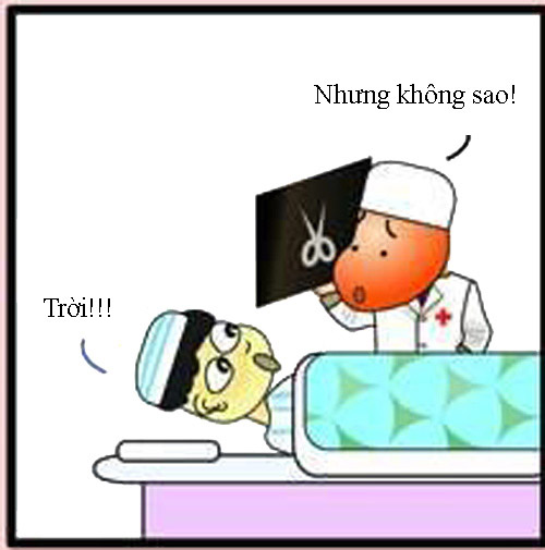 Quên kéo trong bụng bệnh nhân - 6