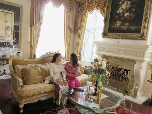 Lóa mắt dinh cơ bạc tỷ của sao Hải ngoại - 9