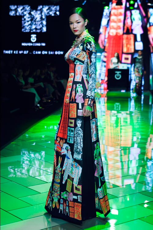 Thổn thức vì áo dài "made in Sài Gòn" - 17