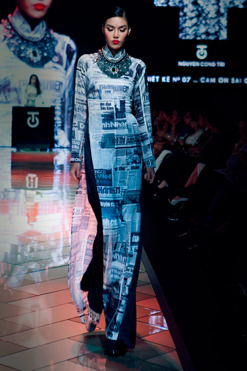 Thổn thức vì áo dài "made in Sài Gòn" - 3