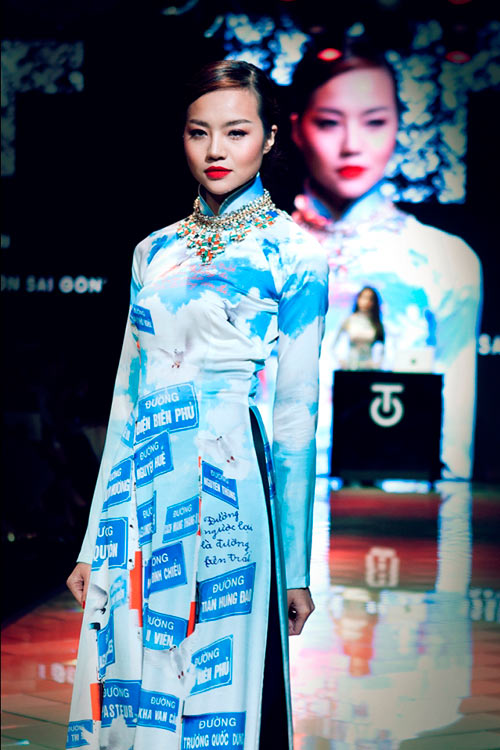 Thổn thức vì áo dài "made in Sài Gòn" - 2