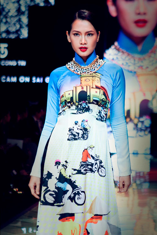 Thổn thức vì áo dài "made in Sài Gòn" - 9