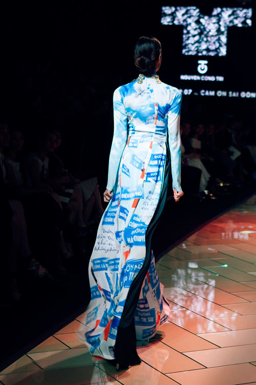 Thổn thức vì áo dài "made in Sài Gòn" - 3