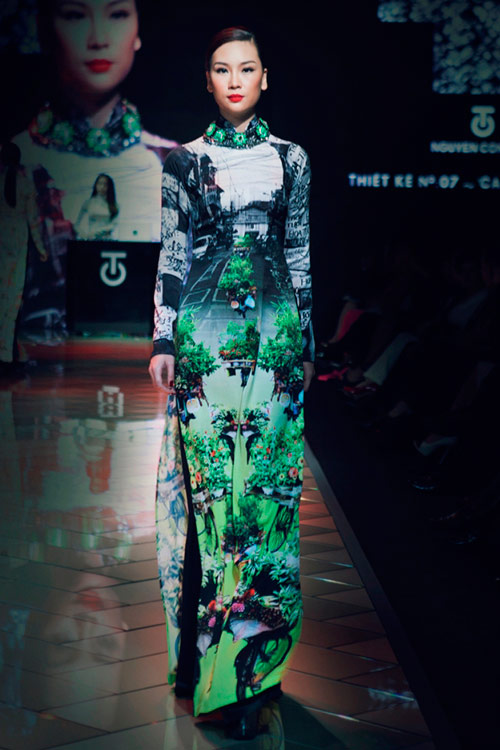 Thổn thức vì áo dài "made in Sài Gòn" - 10