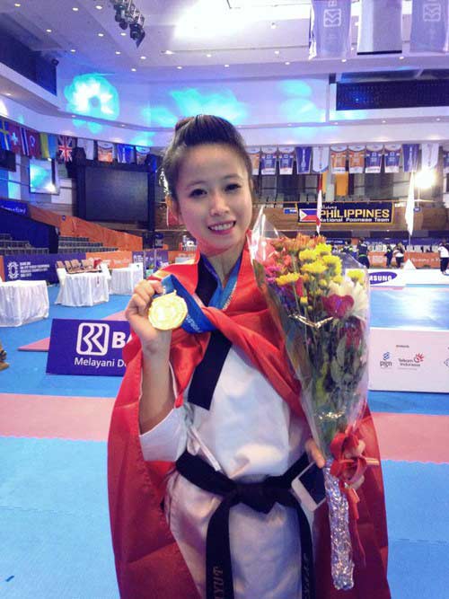 Nhan sắc của hotgirl vô địch taekwondo Châu Tuyết Vân - 4