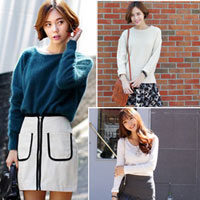 Thời trang công sở - Áo len nào hợp với chân váy đó!