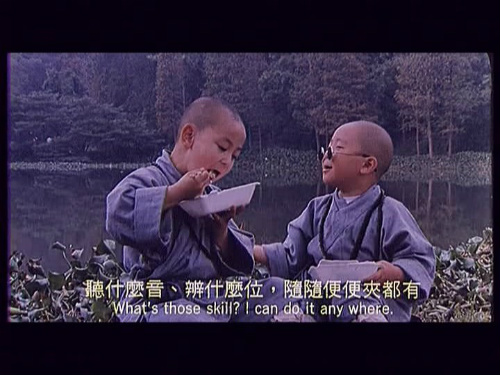 Thú vị hậu trường cảnh ăn cơm - 3