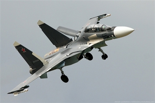Cận cảnh "sát thủ bầu trời" Su-30SM - 1
