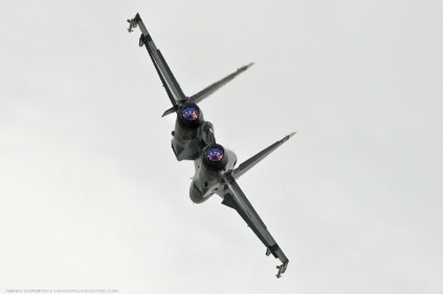 Cận cảnh "sát thủ bầu trời" Su-30SM - 9