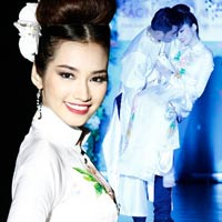 Xu hướng thời trang - Trúc Diễm được bế ra sàn catwalk