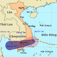 Tin tức Việt Nam - “Bão số 13” chỉ là… áp thấp nhiệt đới