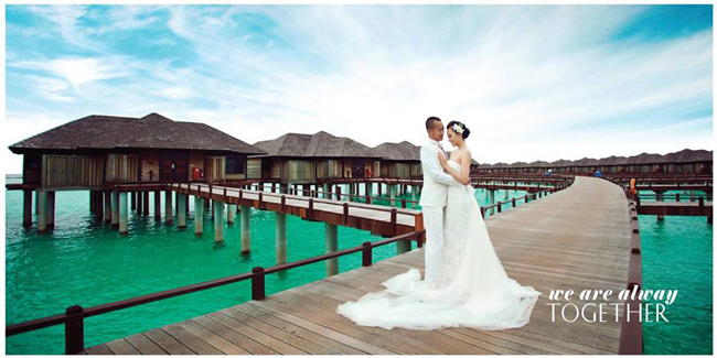 Ngọc Thạch cùng ekip đã cất công sang Bali thực hiện bộ ảnh cưới vô cùng ấn tượng
