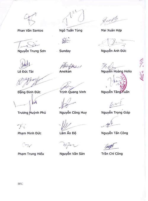 Vụ kiện B.BD: Cầu thủ xin “đầu hàng”? - 3