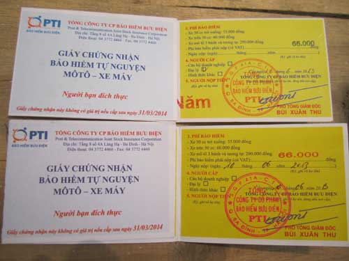 Bảo hiểm xe máy 20.000 đồng tràn ra Hà Nội - 2
