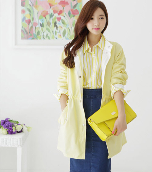 Trải nghiệm với áo khoác xanh neon mùa này - 11