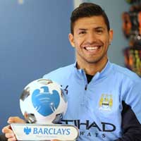 Bóng đá - NHA: Aguero xuất sắc nhất tháng 10