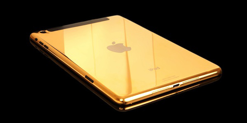 iPad Air và iPad mini Retina bằng vàng thật - 1