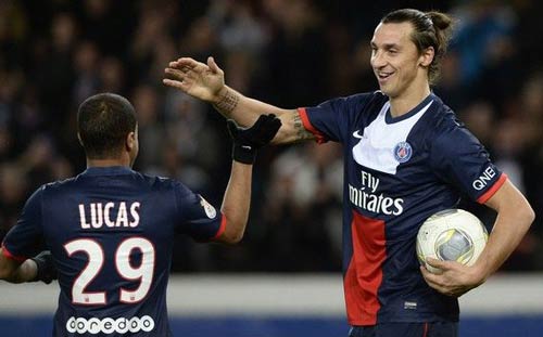 PSG - Nice: Ibrahimovic lập hat-trick - 1