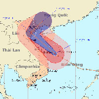 Tin tức Sony - Bão Haiyan hướng về phía bắc Trung Bộ và Bắc Bộ