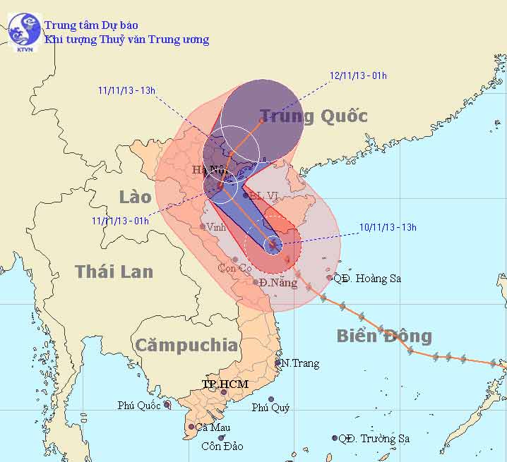 Trực tiếp: Bão Haiyan áp sát Hải Phòng, Quảng Ninh - 21