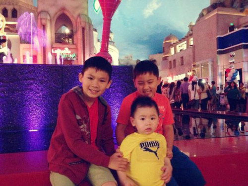 Clip 3 quý tử nhà Bằng Kiều khoe vũ đạo - 5