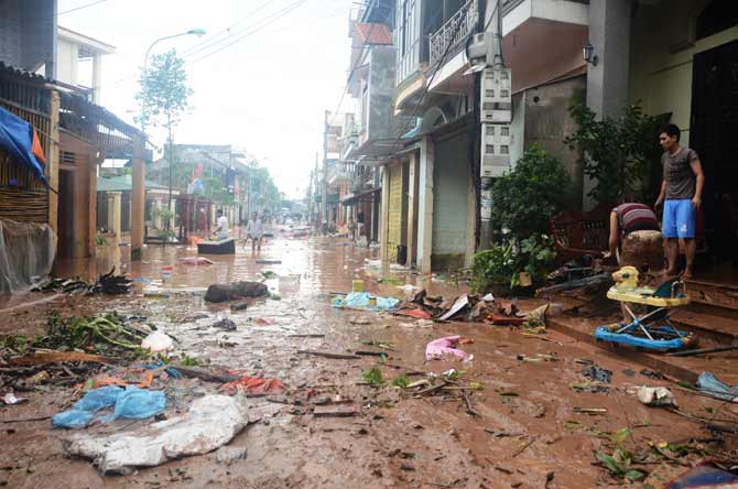Cảnh tan hoang sau lũ ống ở Quảng Ninh - 3