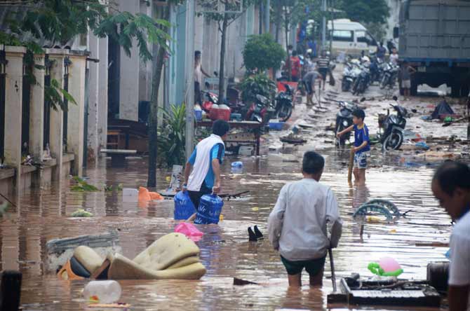 Cảnh tan hoang sau lũ ống ở Quảng Ninh - 4