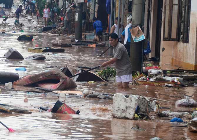 Cảnh tan hoang sau lũ ống ở Quảng Ninh - 5